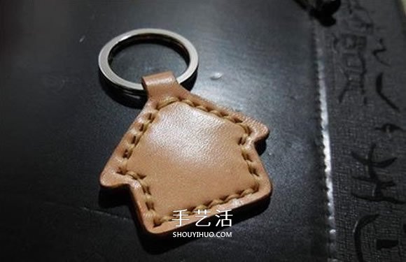 自制皮革鑰匙扣的方法 皮革手工制作鑰匙扣 -  itrip.net.cn