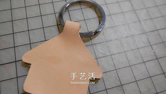 自制皮革鑰匙扣的方法 皮革手工制作鑰匙扣 -  itrip.net.cn