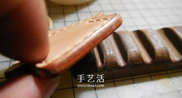 自制皮革鑰匙扣的方法 皮革手工制作鑰匙扣 -  itrip.net.cn