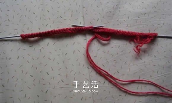 棒針編織拖鞋的步驟圖 毛線拖鞋的編織方法圖解 -  itrip.net.cn