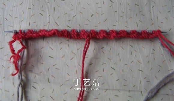 棒針編織拖鞋的步驟圖 毛線拖鞋的編織方法圖解 -  itrip.net.cn