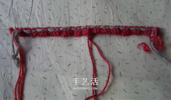 棒針編織拖鞋的步驟圖 毛線拖鞋的編織方法圖解 -  itrip.net.cn
