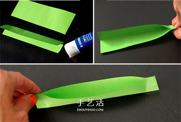 幼兒小手工制作圖解 用紙做可愛的豌豆莢做法 -  itrip.net.cn