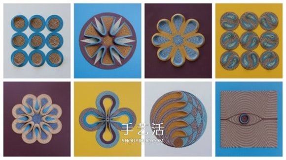 交錯縱橫的幾何紙編作品 一起進入冥想時間吧！ -  itrip.net.cn