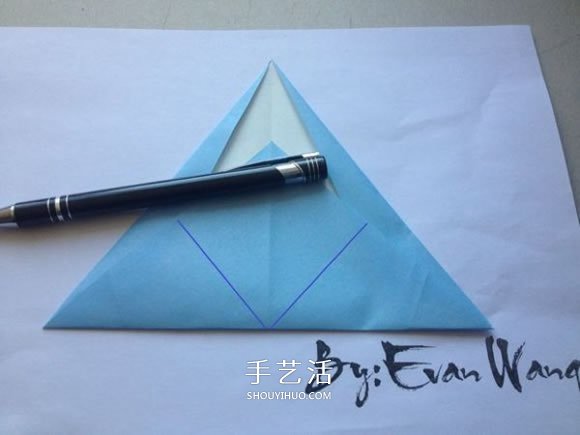 怎么折紙翼龍的折法 手工折紙翼龍圖解教程 -  itrip.net.cn