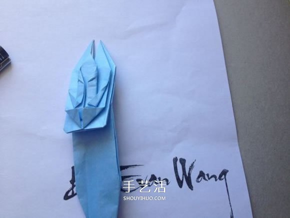 怎么折紙翼龍的折法 手工折紙翼龍圖解教程 -  itrip.net.cn