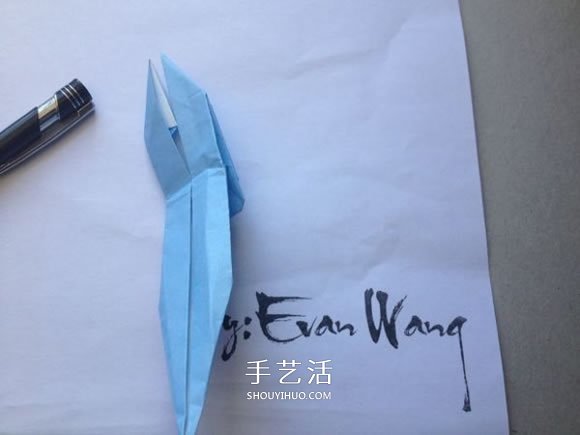 怎么折紙翼龍的折法 手工折紙翼龍圖解教程 -  itrip.net.cn