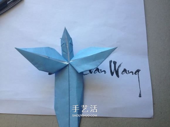 怎么折紙翼龍的折法 手工折紙翼龍圖解教程 -  itrip.net.cn
