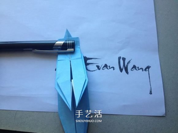怎么折紙翼龍的折法 手工折紙翼龍圖解教程 -  itrip.net.cn