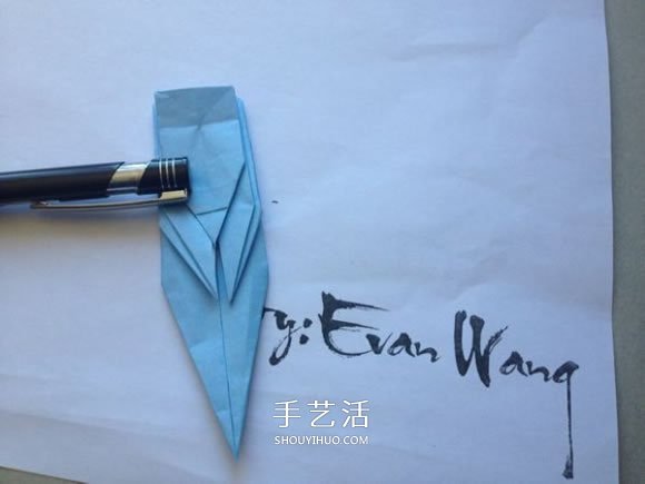 怎么折紙翼龍的折法 手工折紙翼龍圖解教程 -  itrip.net.cn