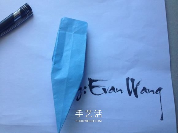 怎么折紙翼龍的折法 手工折紙翼龍圖解教程 -  itrip.net.cn