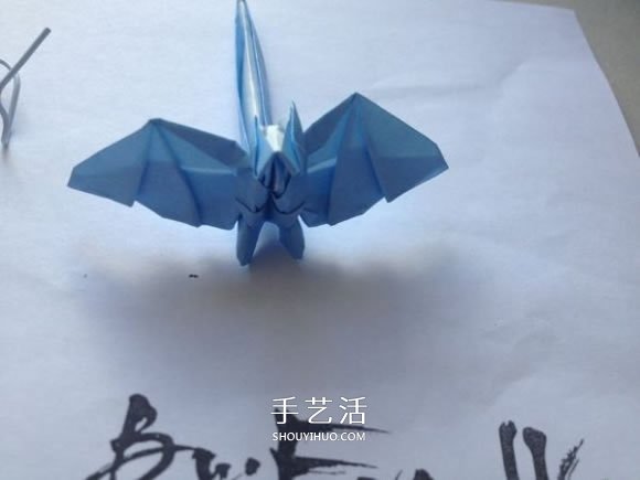 怎么折紙翼龍的折法 手工折紙翼龍圖解教程 -  itrip.net.cn