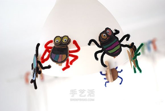 幼兒園萬圣節(jié)蜘蛛制作 簡單硬紙板蜘蛛的做法 -  itrip.net.cn