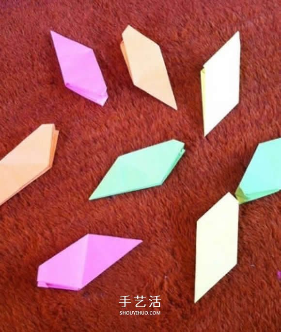 八角飛鏢怎么折圖解 手工折紙八角飛鏢疊法 -  itrip.net.cn