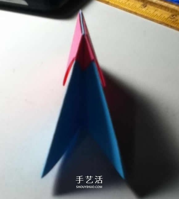 八角飛鏢怎么折圖解 手工折紙八角飛鏢疊法 -  itrip.net.cn