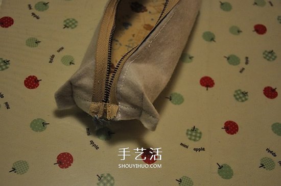 不織布筆袋手工教程 手工制作布藝筆袋圖解 -  itrip.net.cn