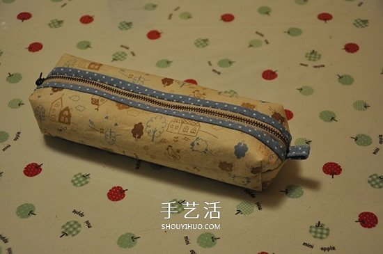 不織布筆袋手工教程 手工制作布藝筆袋圖解 -  itrip.net.cn