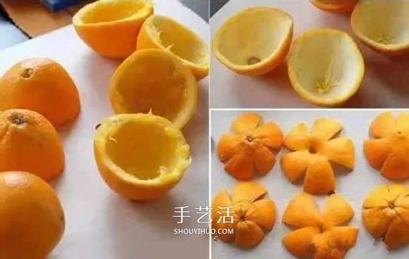 橙子皮廢物利用做掛飾 簡單橙皮小掛飾DIY制作 -  itrip.net.cn