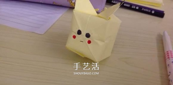 怎么折紙皮卡丘的方法 兒童皮卡丘折法圖解 -  itrip.net.cn
