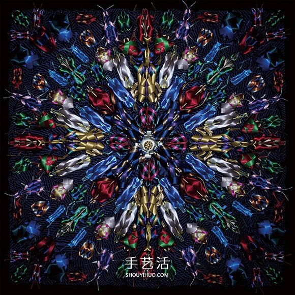 炫目的緞帶DIY 用緞帶創(chuàng)作各種動(dòng)物和海洋生物 -  itrip.net.cn