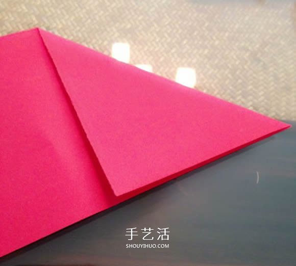 心花怒放愛(ài)心的折法 折紙心花怒放圖解教程 -  itrip.net.cn