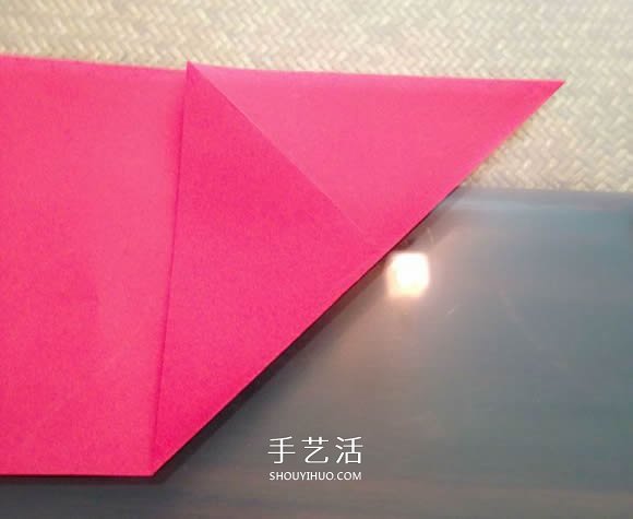 心花怒放愛(ài)心的折法 折紙心花怒放圖解教程 -  itrip.net.cn