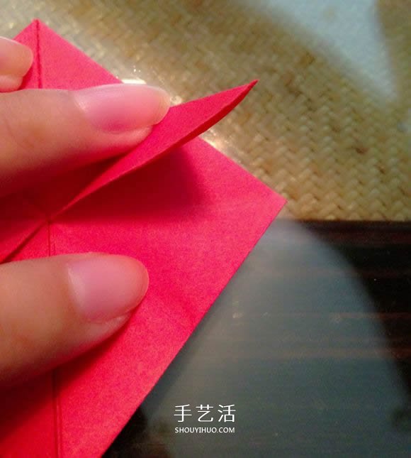 心花怒放愛(ài)心的折法 折紙心花怒放圖解教程 -  itrip.net.cn