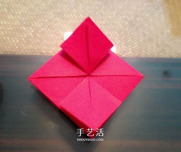 心花怒放愛(ài)心的折法 折紙心花怒放圖解教程 -  itrip.net.cn