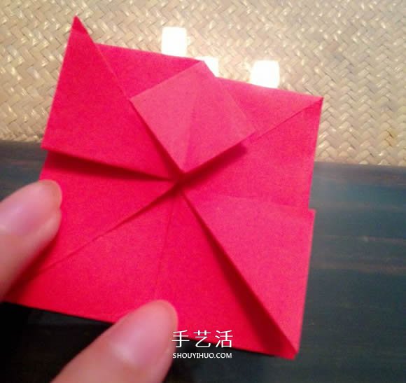 心花怒放愛(ài)心的折法 折紙心花怒放圖解教程 -  itrip.net.cn