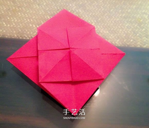 心花怒放愛(ài)心的折法 折紙心花怒放圖解教程 -  itrip.net.cn