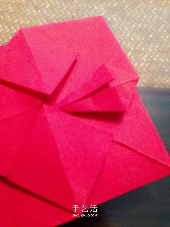 心花怒放愛(ài)心的折法 折紙心花怒放圖解教程 -  itrip.net.cn