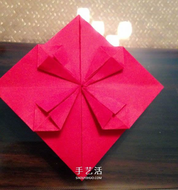 心花怒放愛(ài)心的折法 折紙心花怒放圖解教程 -  itrip.net.cn