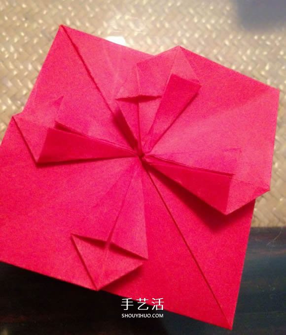 心花怒放愛(ài)心的折法 折紙心花怒放圖解教程 -  itrip.net.cn