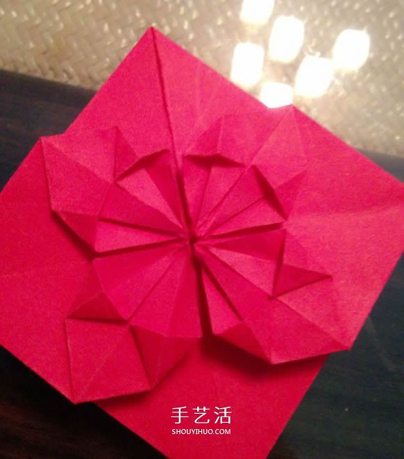 心花怒放愛(ài)心的折法 折紙心花怒放圖解教程 -  itrip.net.cn
