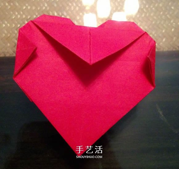 心花怒放愛(ài)心的折法 折紙心花怒放圖解教程 -  itrip.net.cn
