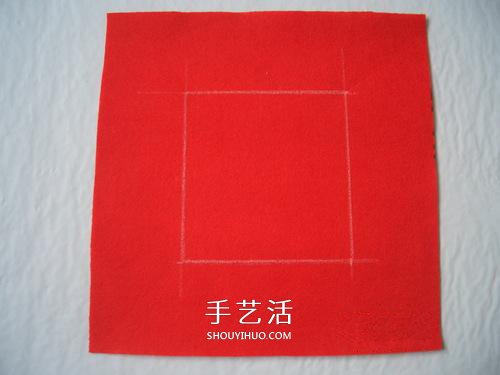 不織布收納盒圖紙教程 手工布藝盒子制作圖解 -  itrip.net.cn