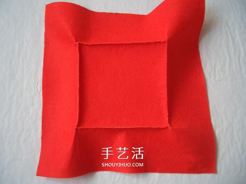 不織布收納盒圖紙教程 手工布藝盒子制作圖解 -  itrip.net.cn