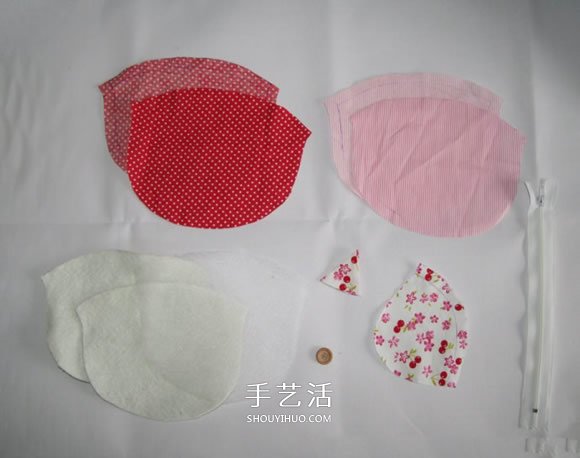 小鳥拉鏈包制作教程 布藝?yán)湴淖龇▓D解 -  itrip.net.cn