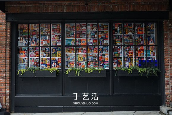 Lucy Sparrow的雜貨店 所有食品都是羊毛氈制作 -  itrip.net.cn