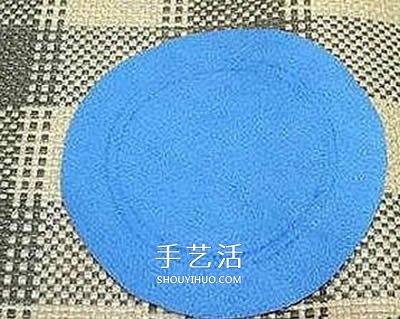 不織布可愛章魚的做法 布藝手工制作章魚玩偶 -  itrip.net.cn