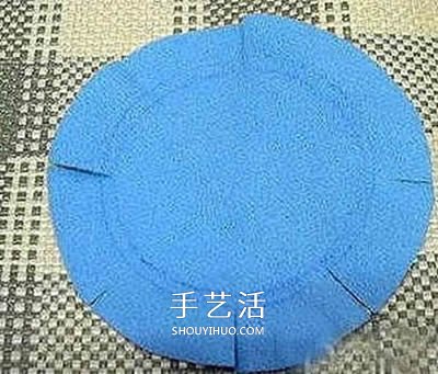 不織布可愛章魚的做法 布藝手工制作章魚玩偶 -  itrip.net.cn
