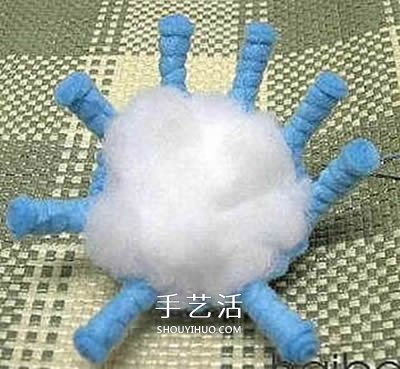 不織布可愛章魚的做法 布藝手工制作章魚玩偶 -  itrip.net.cn