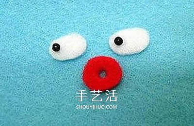 不織布可愛章魚的做法 布藝手工制作章魚玩偶 -  itrip.net.cn
