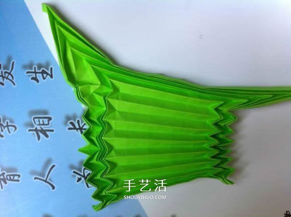 蛇腹蝴蝶的折法圖解 折紙美麗蝴蝶的方法教程 -  itrip.net.cn