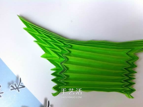 蛇腹蝴蝶的折法圖解 折紙美麗蝴蝶的方法教程 -  itrip.net.cn