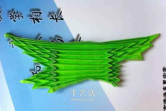 蛇腹蝴蝶的折法圖解 折紙美麗蝴蝶的方法教程 -  itrip.net.cn