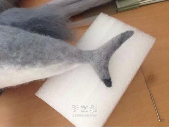 羊毛氈鯊魚鑰匙包DIY 羊毛氈鑰匙包的制作方法 -  itrip.net.cn