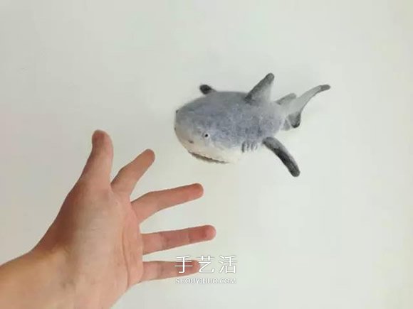 羊毛氈鯊魚鑰匙包DIY 羊毛氈鑰匙包的制作方法 -  itrip.net.cn