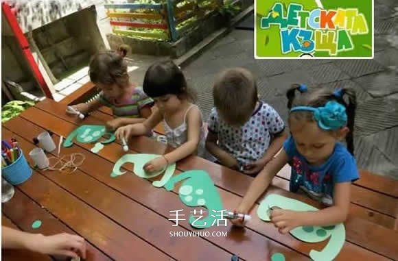 幼兒手工制作恐龍教程 卷紙筒做恐龍的方法 -  itrip.net.cn