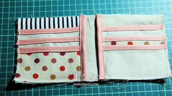 拉鏈小錢包的制作方法 DIY帶卡包功能錢包教程 -  itrip.net.cn